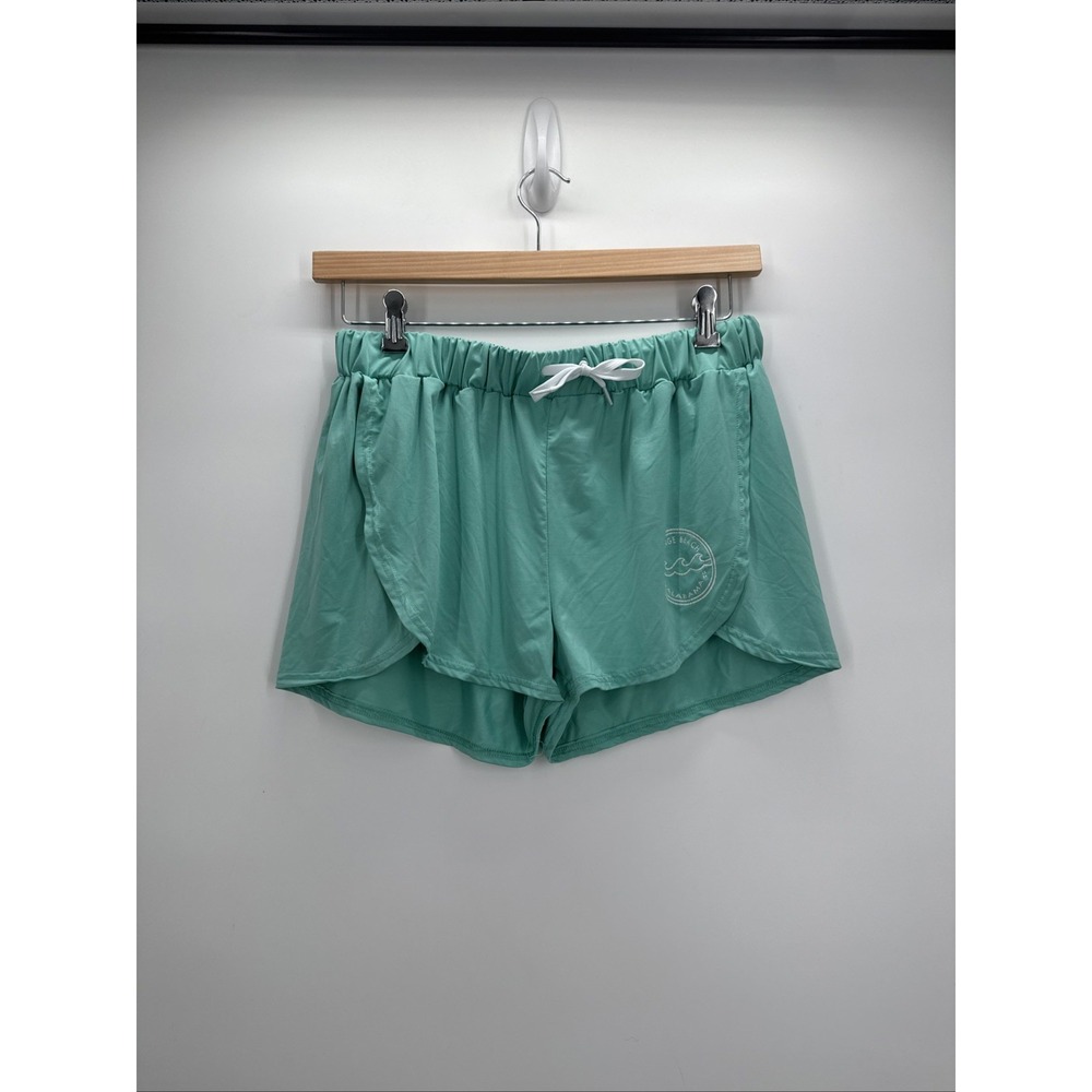 Momentum Comfort Gear No Burn Zone UPF 50+ Women's Teal Athletic Shorts Size XL